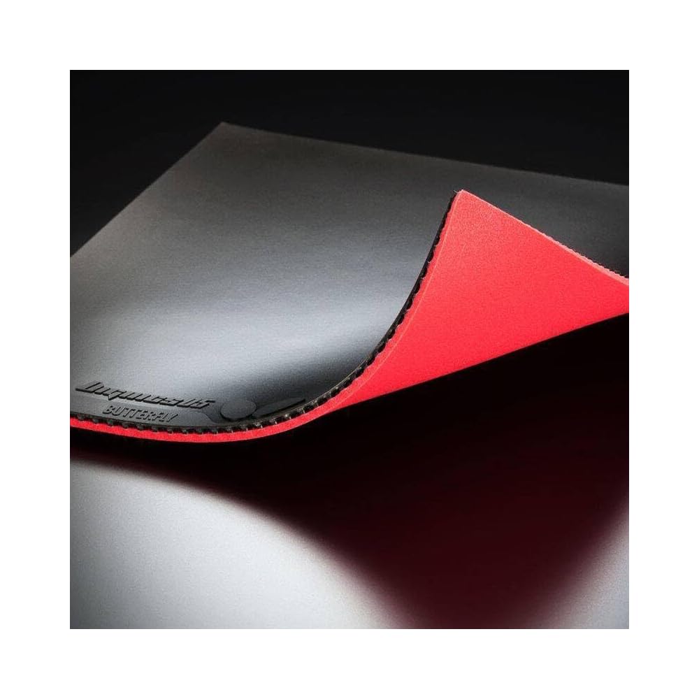 Butterfly Dignics 05 High Tension Inverted Rubber, Black, Thick, 06040