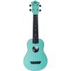 Flight Travel Ukulele Wood and ABS Resin Hybrid Ukulele Soprano Size Light Blue TUS-35LB