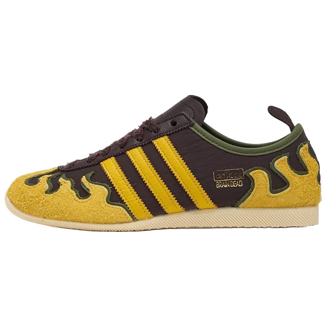 Adidas Japan Lo X Brain Dead Unisex Brown Hazel Yellow Off White JQ6789 40.5 жёлтый