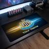 Newcastle United FC Custom Large Mouse Pad, Personalized Name Text Print, Football Logo Non‑Slip Desk Mat Gaming Gift