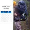 Multipurpose Plastic Coupler Set For Camping Hiking Water Purification Devices Water Filter Coupling Kits