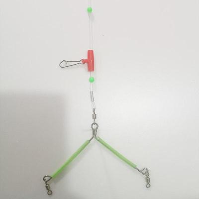Multi-Functional T-Shaped Sea Fishing Rig with Anti-Tangle Steel Wire