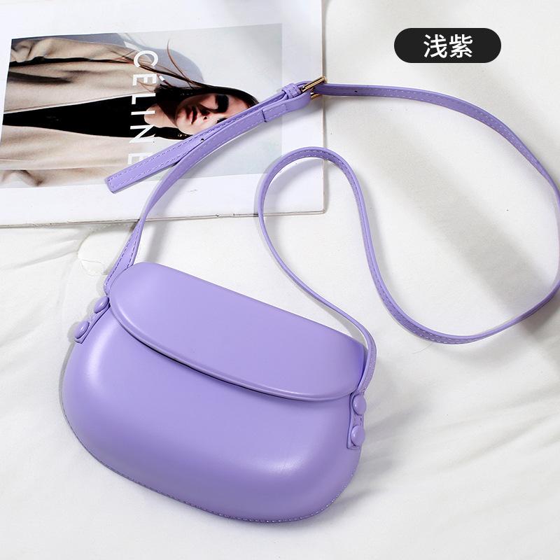 Bag Women's Versatile Autumn and Winter New Large Pressure Shell Bag Saddle Bag Student Party One Shoulder Crossbody Bag