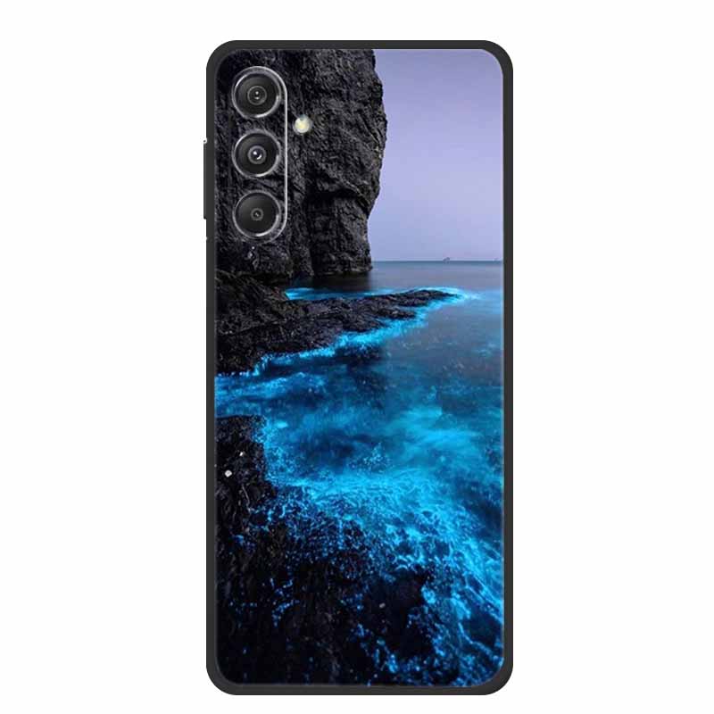 For Samsung A16 5G Phone Case Cover Lion Wolf Tiger Black Silicone Soft Back Cover Cases For Samsung Galaxy A16 Case A 16 Coque