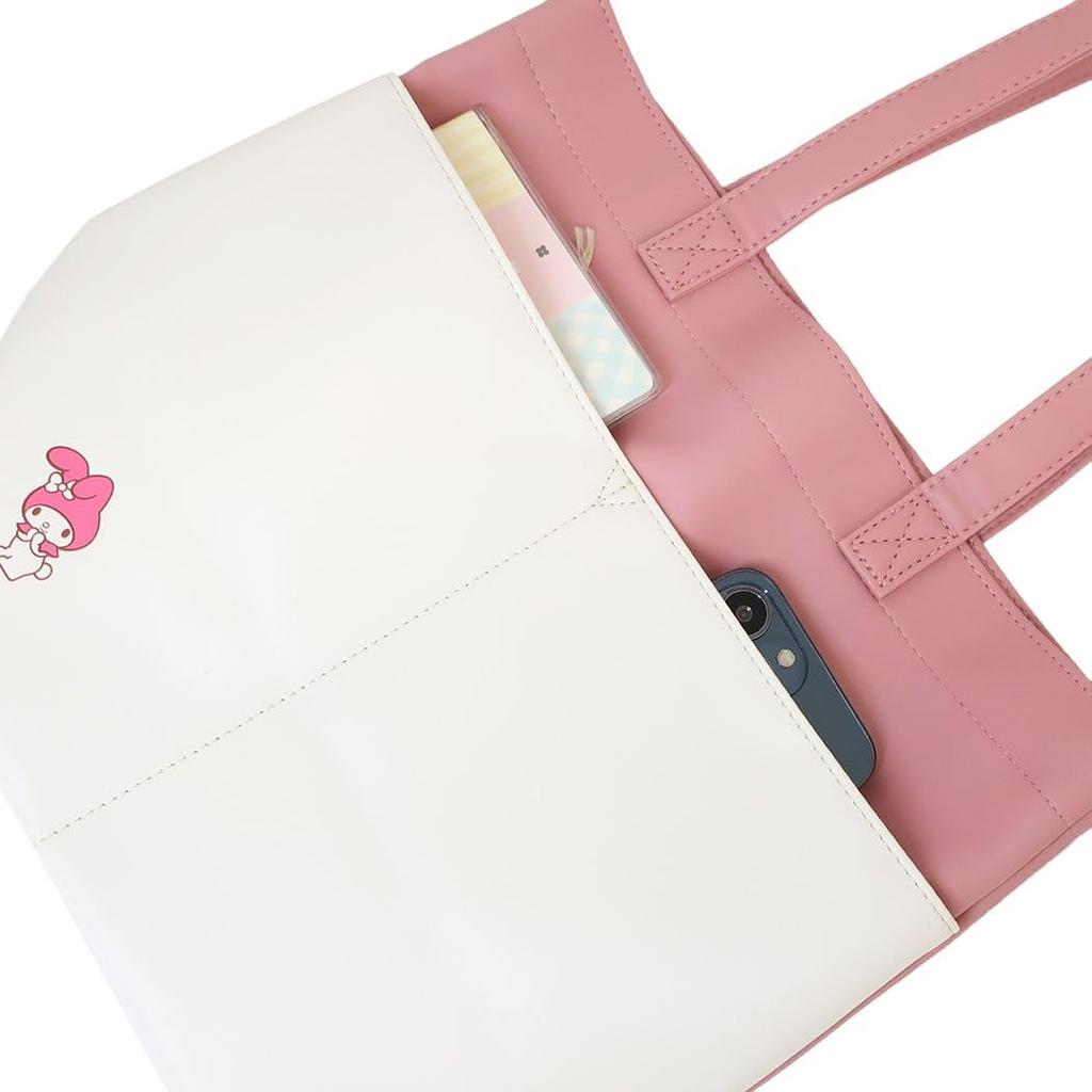 Marushin Mini Sanrio My Kyun Heart Lunch 3825001000 Bag, Melody, Bag, Women's, Shopping, Commuting, Small,