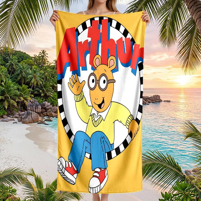 Arthur Fashion Beach Towel: Ideal for Summer Adventures Soft, absorbent and quick drying suitable for swimming and bathing