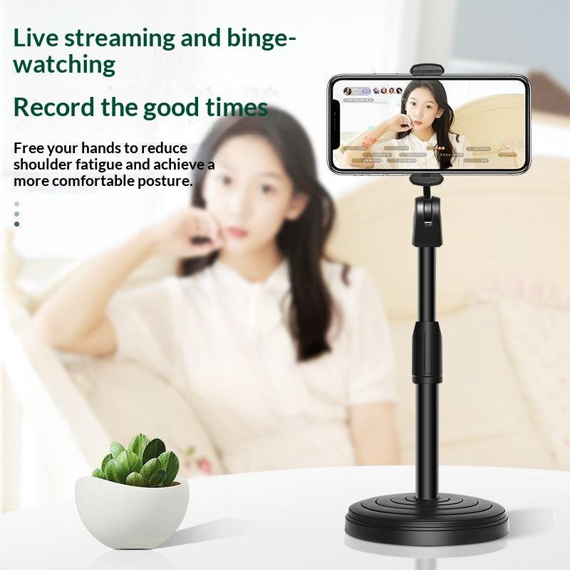 Adjustable Desk Lazy Phone Holder Tablet Live Broadcast Bracket Rotatable Extension Multi-Phone Support Live Broadcast