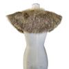 Medieval Faux Fur Collar for Men Women Cape Shoulder Wrap Retro Hunter Pirate Costume Halloween Cosplay Accessory