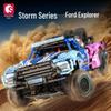 Senbao 715006 Cool Racing Off-Road Sports Car Model Kit - Educational Building Blocks for Boys
