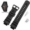 Cinturino Per Casio G-Shock Orologio in Silicone da Uomo AWG-M100/M101 AW-590/591/5230/G-7700/7710 Nero Impermeabile Cinturino Braccialetto