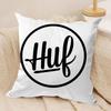 H-Huf Brand Cushion Cover Pillowcase Ultra Soft Skin Friendly Fabric Cloud Like Comfort & Concealed Zipper