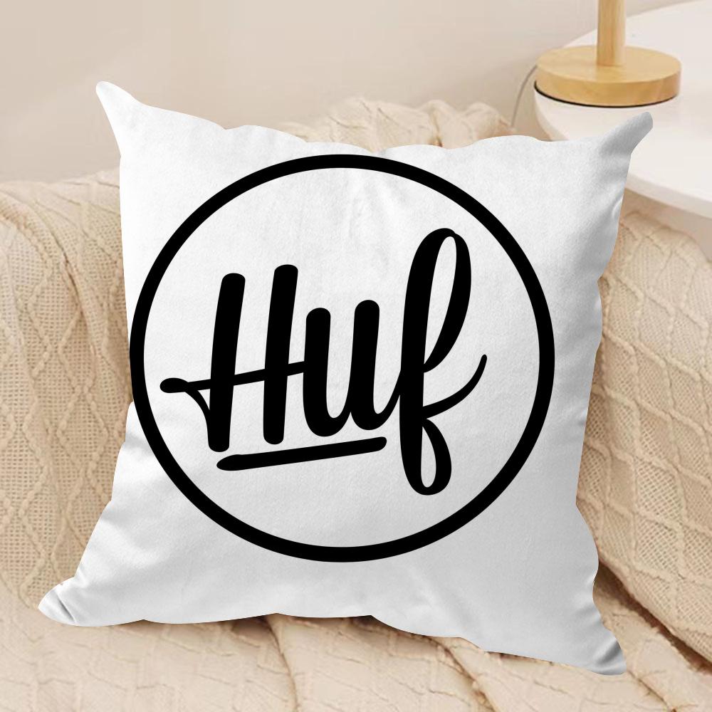 H-Huf Brand Cushion Cover Pillowcase Ultra Soft Skin Friendly Fabric Cloud Like Comfort & Concealed Zipper