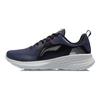 Li-Ning Élément Souple Amortissant Antidérapant Durable Chaussures de Sport Casual Basses Baskets Homme Noir Bleu ARHR077-3