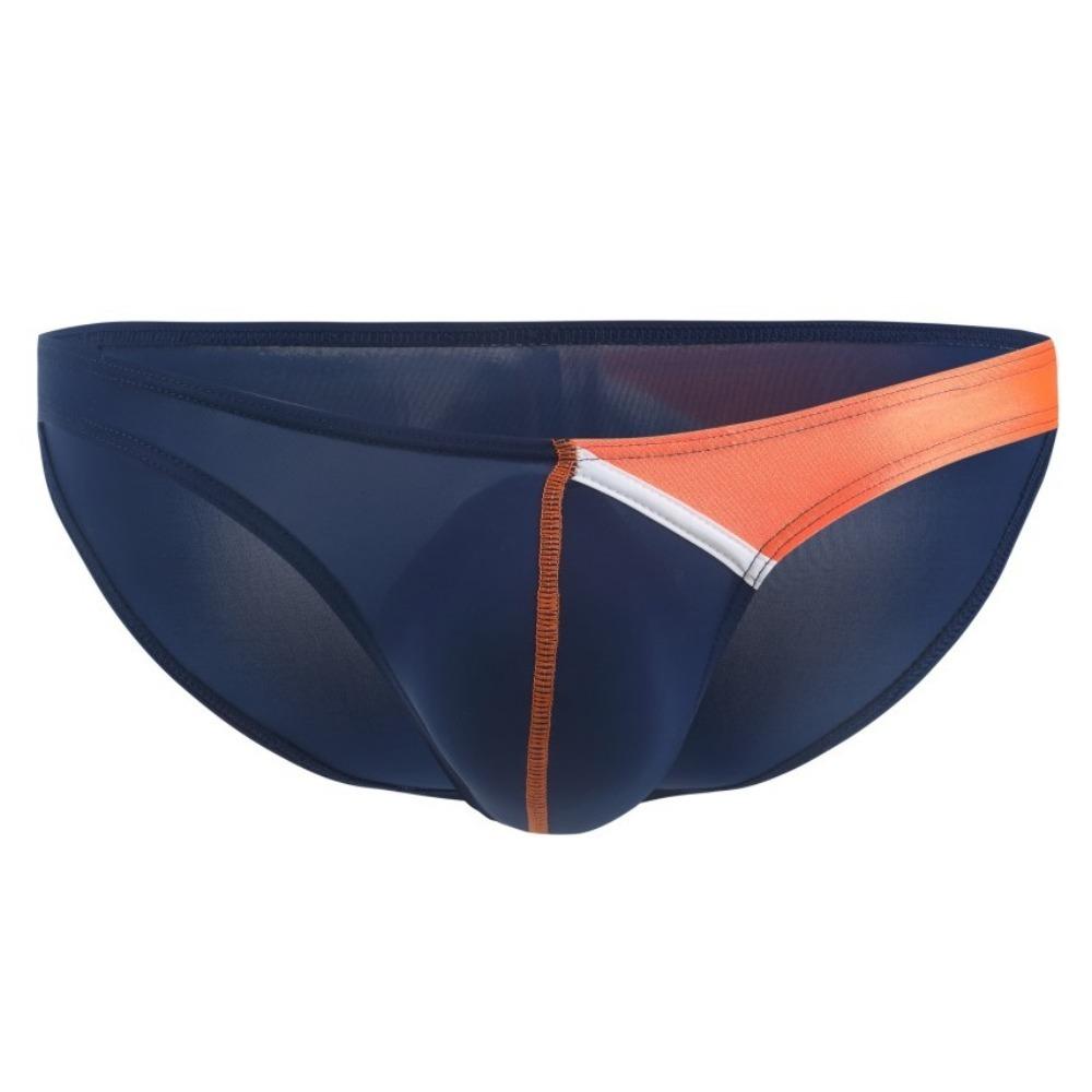 Underpants Thin Men'S Triangle Panties Breathable Lingerie T Back Briefs Low Waist Ice Silk Underwear Male