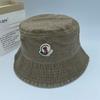 Large Retro Brim Fisherman Cap Sun Hat With Waterwashed Cotton For Use Outdoor