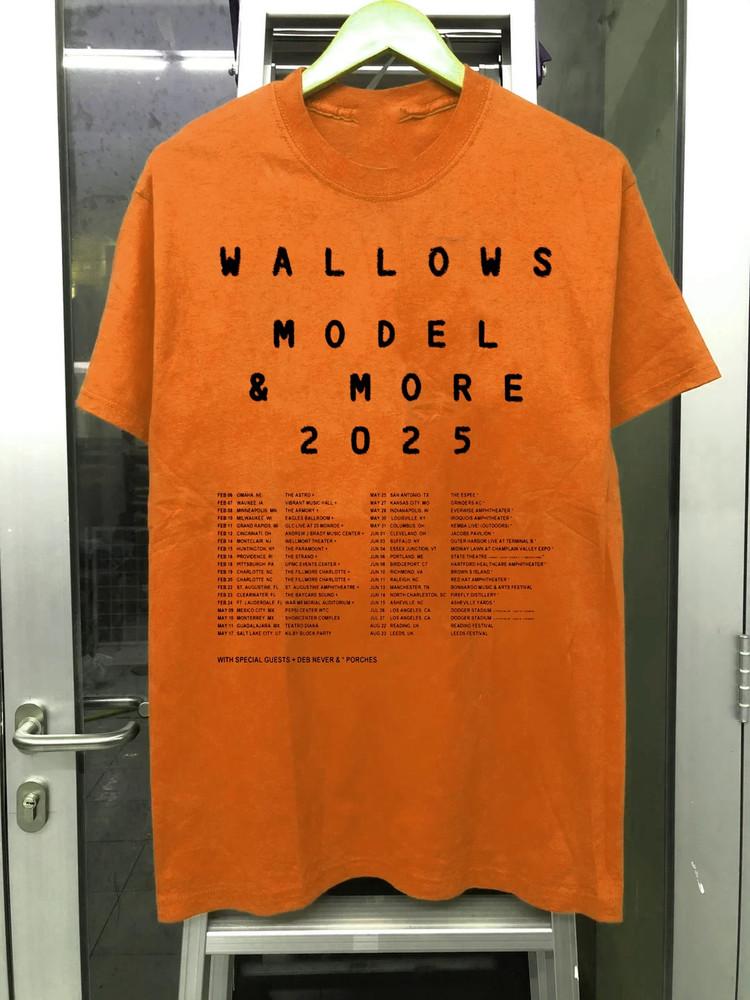 Wallows Band And More Tour 2025 T SHIRT FULL SIZE S-5XL Unisex T-Shirt S