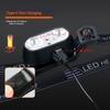 Portable LED Headlamp 3 Lighting Modes Strong Light Head Flashlight USB Rechargeable Adjustable Headband Sensor Headlamp