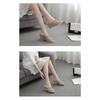 Vkwwhy High Heel Platform Hollow Jelly Slippers Women's Non Slip Plastic Wedge Sandals Fashion Outdoor Wear Thick Soles