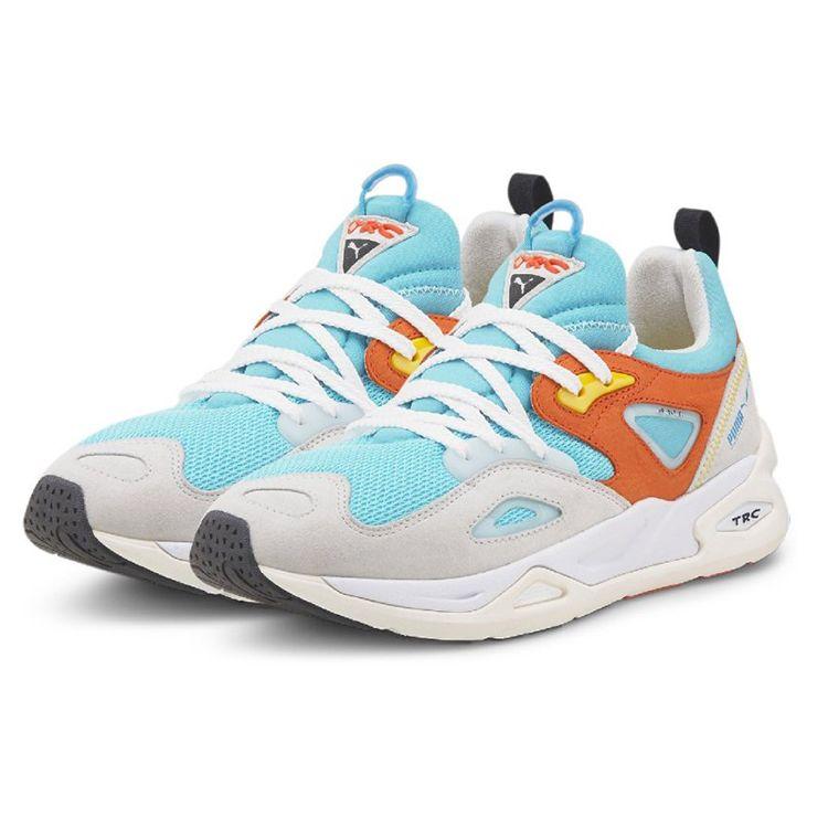 Puma Trc Blaze The Triangle Fabric Synthetic Leather Comfortable Versatile Mid-Top Lifestyle Casual Shoes Unisex Casual Shoes 383104-05