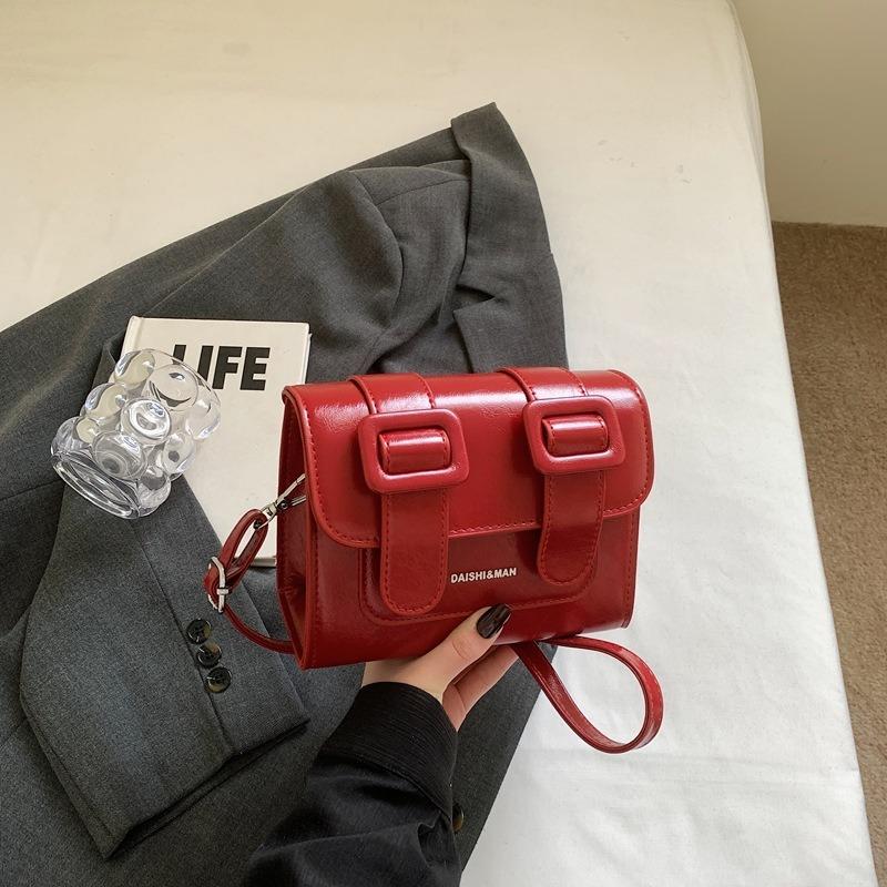 Spring and Summer New Fashion Cambridge Bag Women's Casual Texture Messenger Bag Beautiful Trendy Simple Shoulder Bag