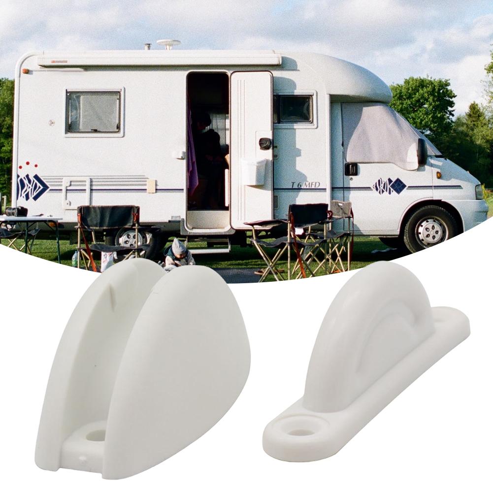 Door Retainer Holder T Shape Door Stopper Clip Nylon Caravan Door Retainer Locker Retainer for RV Caravan Camper Motorhome Boat