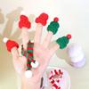 Weihnachts-Strickmützen Weiche Festliche Warme Mützen Interaktive Feiertagsmützen für Männer Frauen Kinder