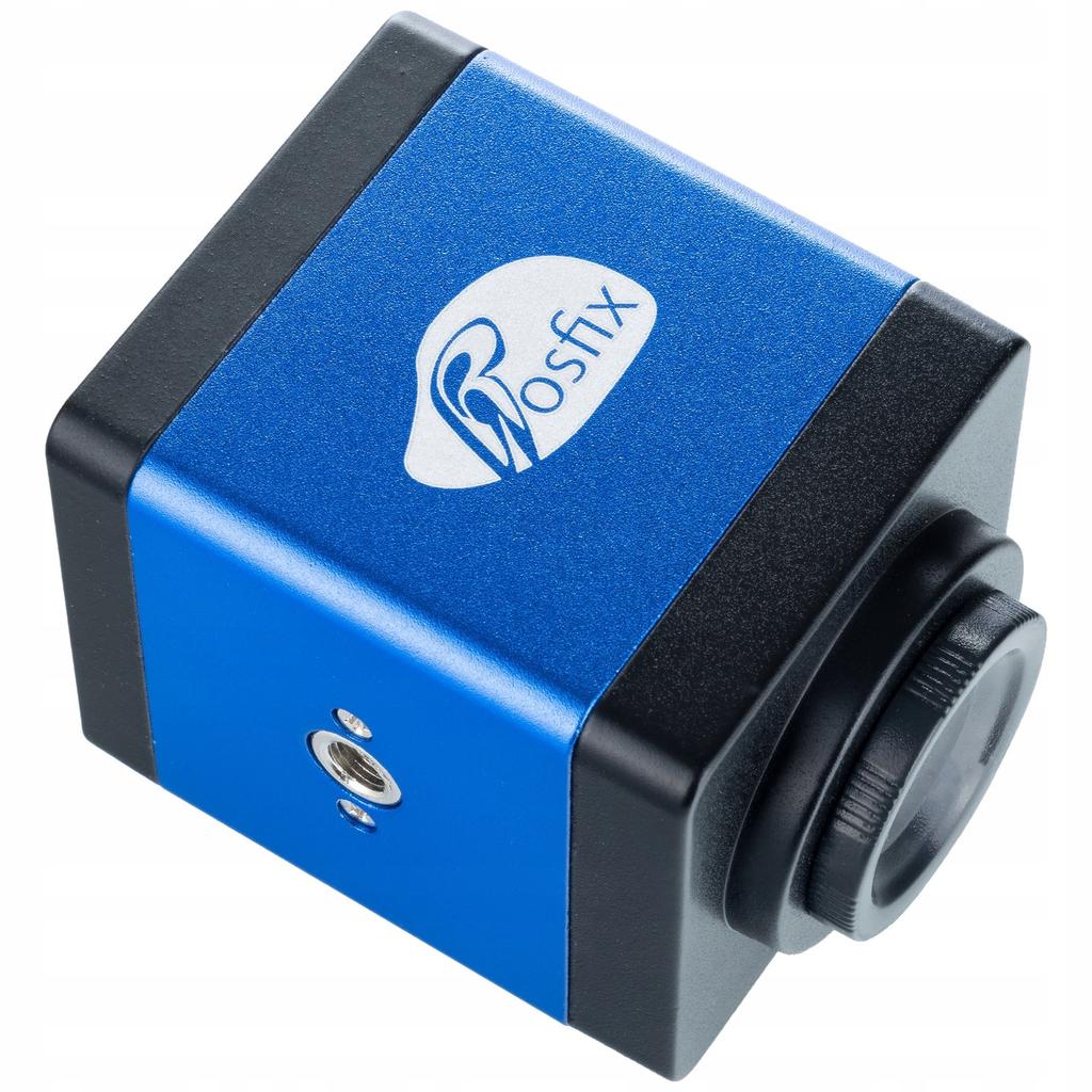 Rosfix Zestaw Mikroskopowy Draco Blue Pro KMDBP-HDMI-VGA – Kamera 2MP | Regulowany Wysięgnik ODM-180X | Obiektyw 100x ODM-100X