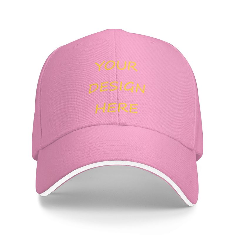 Personaliseer Je Foto Logo Tekst Print Baseballpet Unisex Dames Ademend Jouw Ontwerp Hier DIY Papa Hoed Sport