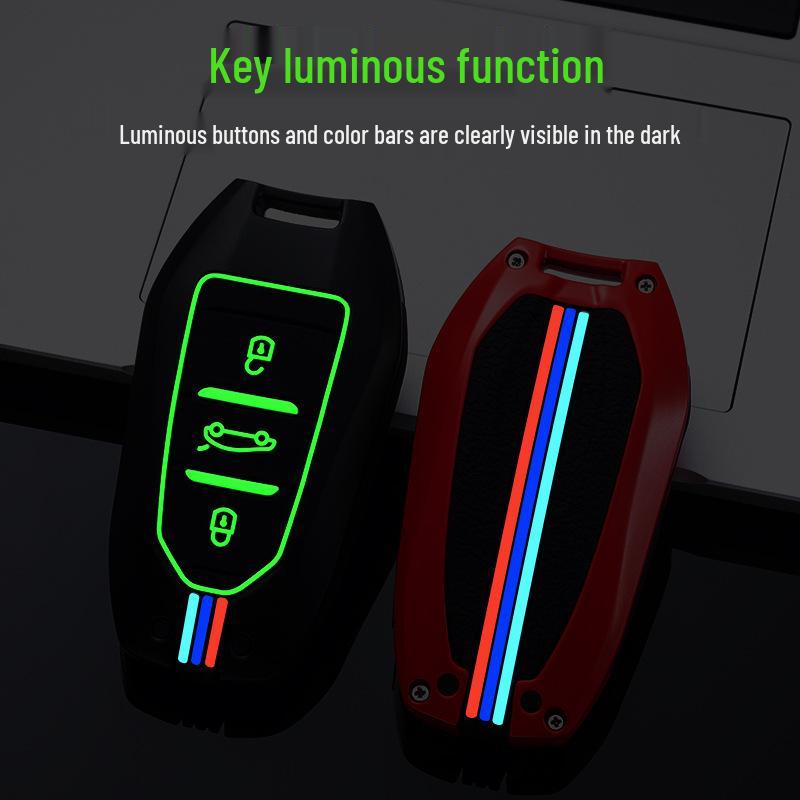Peugeot Car Key Cover for Dongfeng 408, 4008, 308, 3008, 508, 5008, 2008 – Snap Button Shell