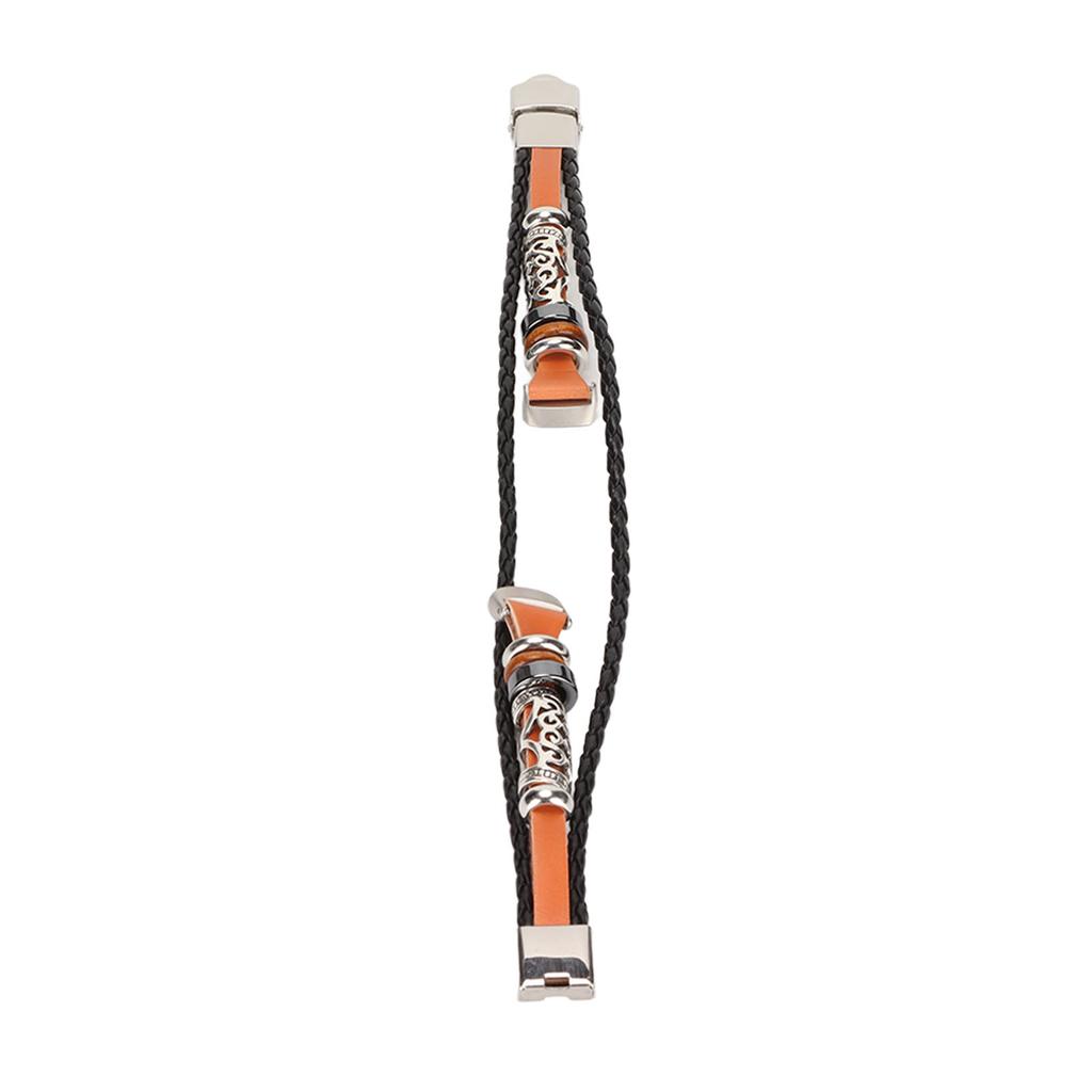 Smartwatch Band Lther Watch Replacement Wrist Strap Ethnic Vintage   for NaFitbit