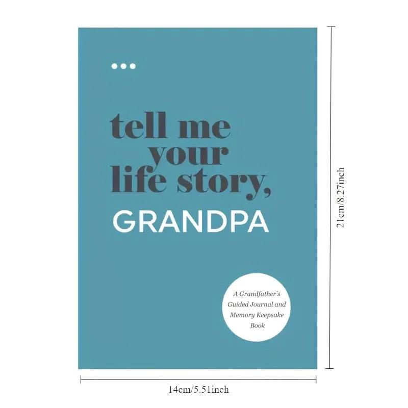 Erzähl mir deine Lebensgeschichte, Tagebuch für Mama, Papa, Oma, Opa, Mehrzweck-Tagebuch, tragbares Notizbuch, Geschenk für die Schule, Eltern