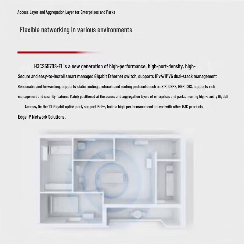 H3C S5570S-36F-EI Gigabit Layer 3 Ethernet Switch
