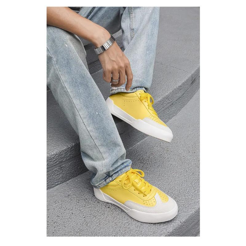 Style Skate Summer New Lightweight High Quality Height Increasing Insole Trendy Casual Men'S Shoes