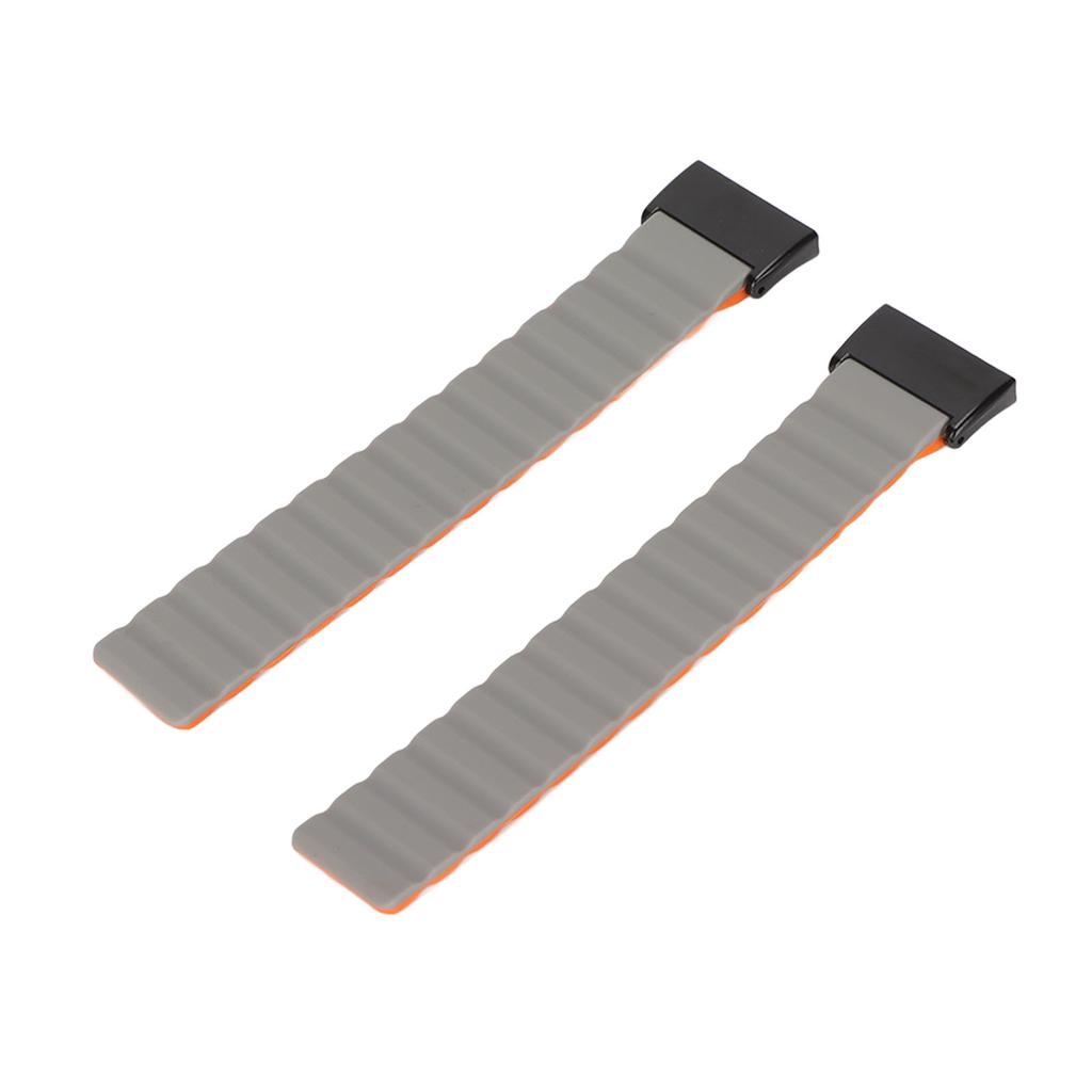 2Pcs Silicone Magnetic Watch Band Adjustable Strap for Redmi Smart Wearable Accessories