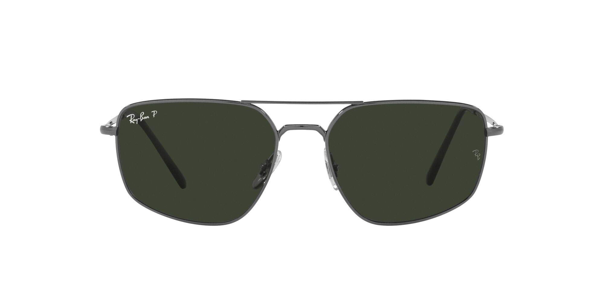 

RB3666 56 Солнцезащитные очки Ray-Ban для мужчин, Металлический серый/Линзы