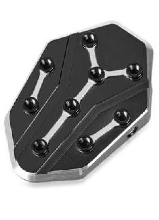 

Широкая накладка на педаль тормоза из алюминиевого сплава с накладкой для Kawasaki Versys Ninja и Custom Accessories противоскользящая 650, 250, 650, 1000, ER6F, ZX10R, ZX6R, чёрный