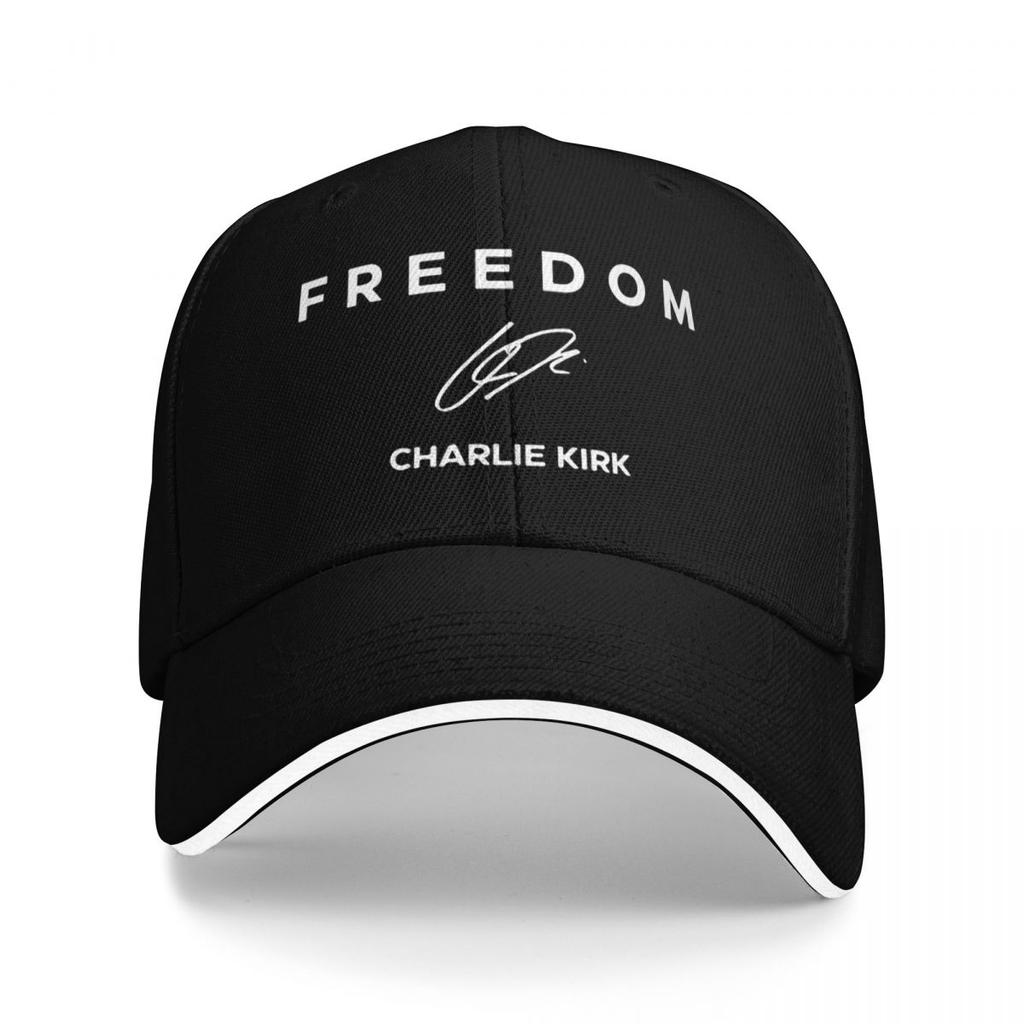 Charlie Kirk Freedom Baseball Caps Snapback Baseball Hats Breathable Casual Casquette Outdoor Unisex
