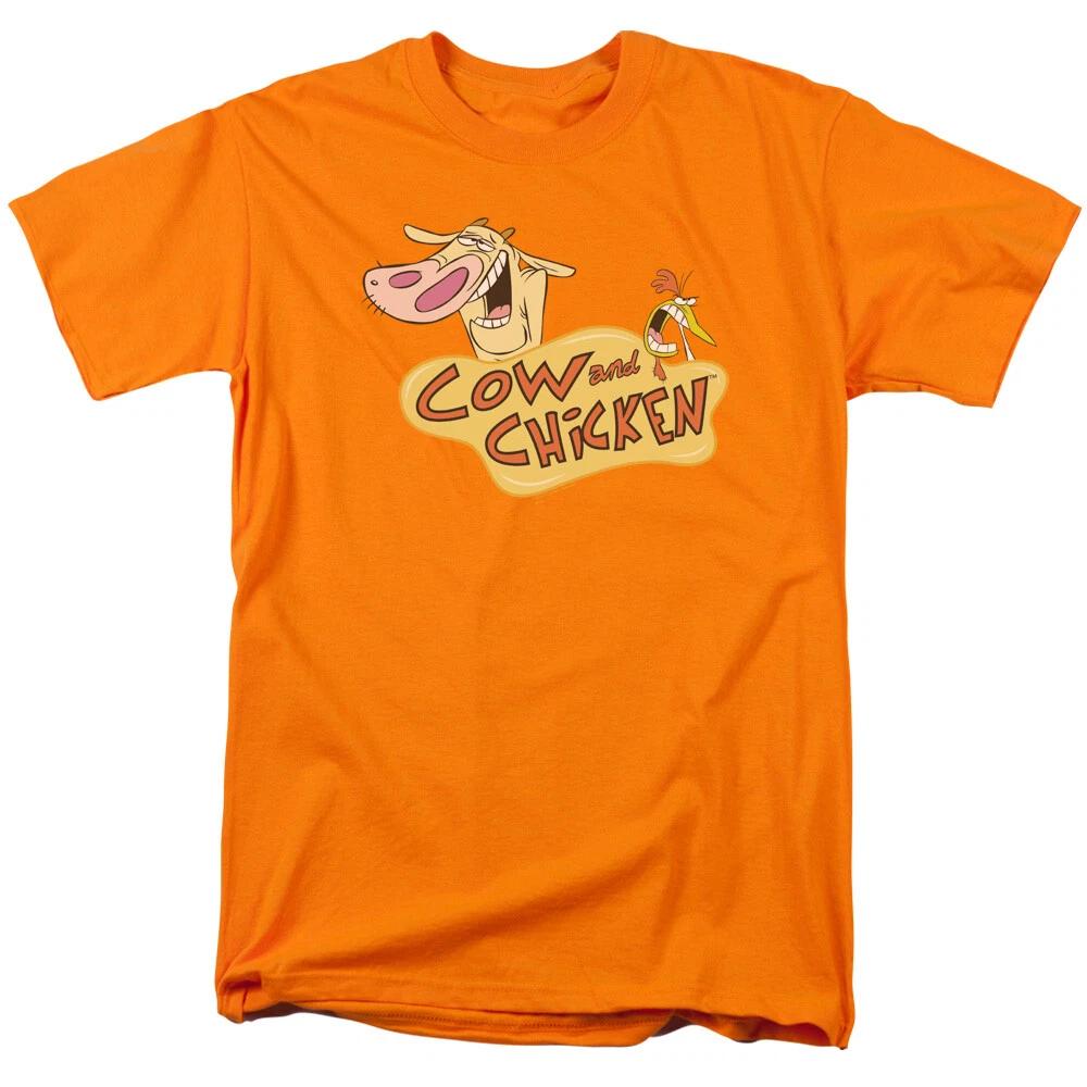 Cow & Chicken  Logo  T-Shirt - to 4X L