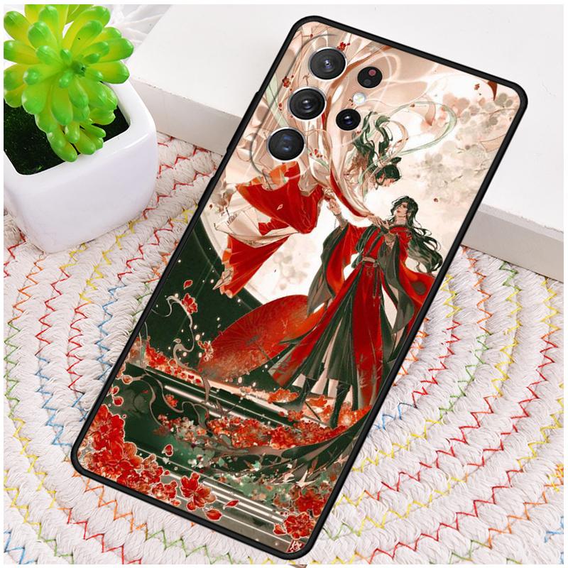 Anime Tian Guan Ci Fu Phone Case for Samsung Galaxy note 10 pro S26 Ultra S23 S24 FE S25 S21 S22 PLUS shockproof Cove