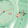 LacoSte Women S Quartz Silicone wriStwatch