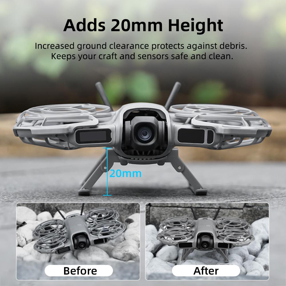For DJI Neo 1 Heightening Tripod Folding Landing Protector Drone Accessories Landing Gear Leg Height Tripod Landing Gear