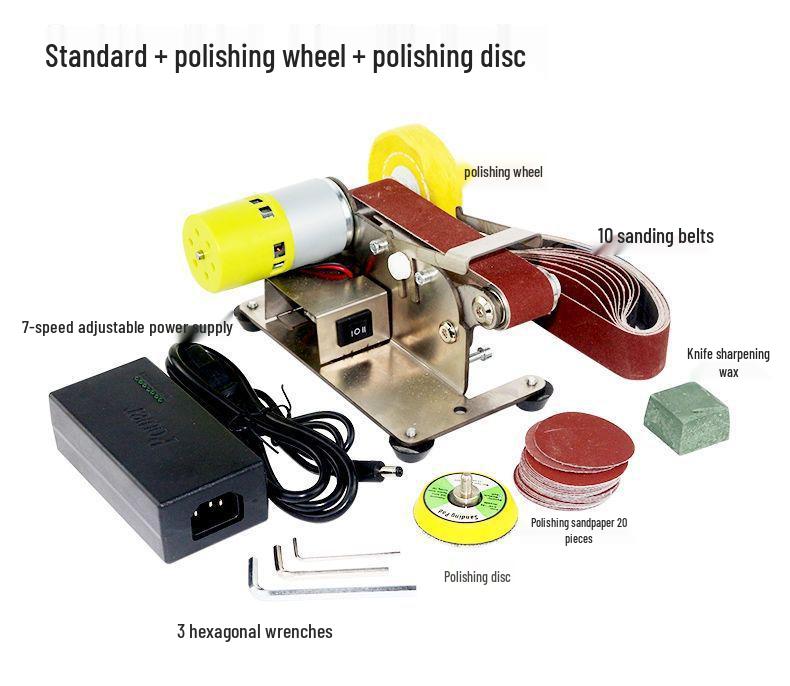 Multi-Functional Mini Electric Belt Sander & Polisher