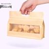 Handun Kraft Paper Food Storage Bags with Window