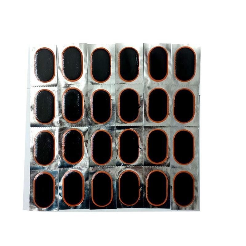 Easy To Use Bicycle Inner Tube Repair Kit 24/48/56Pcs Vulcanizing Patches Glue for Outdoor Adventure Cycling