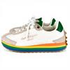 Excellent Salvatore Ferragamo sneakers IGGY GanciniMetal multicolor 6.5 0756565 Used
