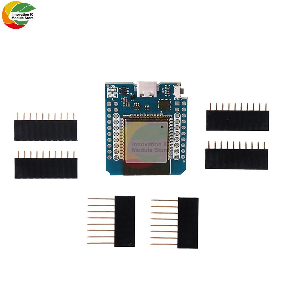 ESP32 D1 Mini ESP-32 WiFi+Bluetooth Development Module Board Base on ESP8266 Fully Functional Compatible for WeMos D1 Mini