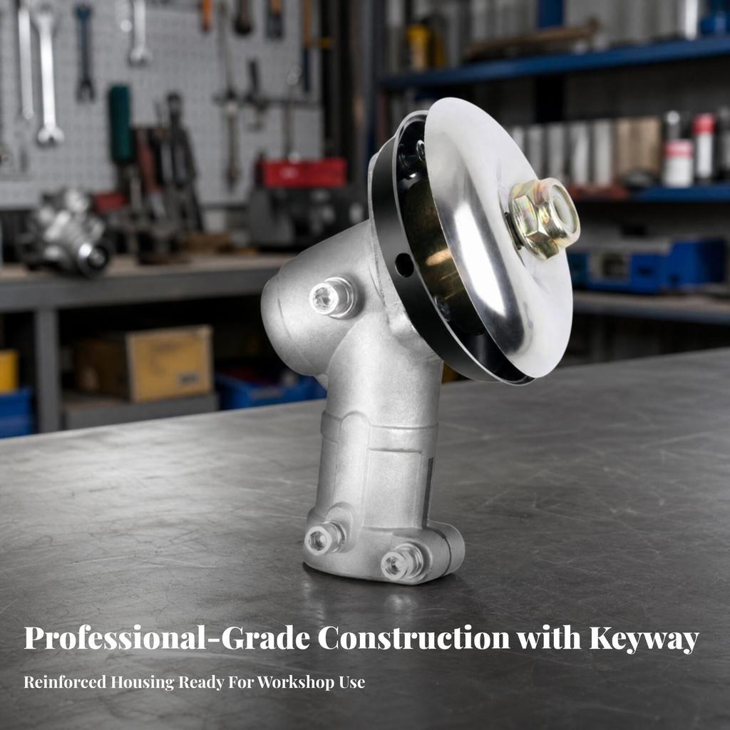 Compatible Brush Gear Head | Rotary Power Transfer, Gearbox Assembly,