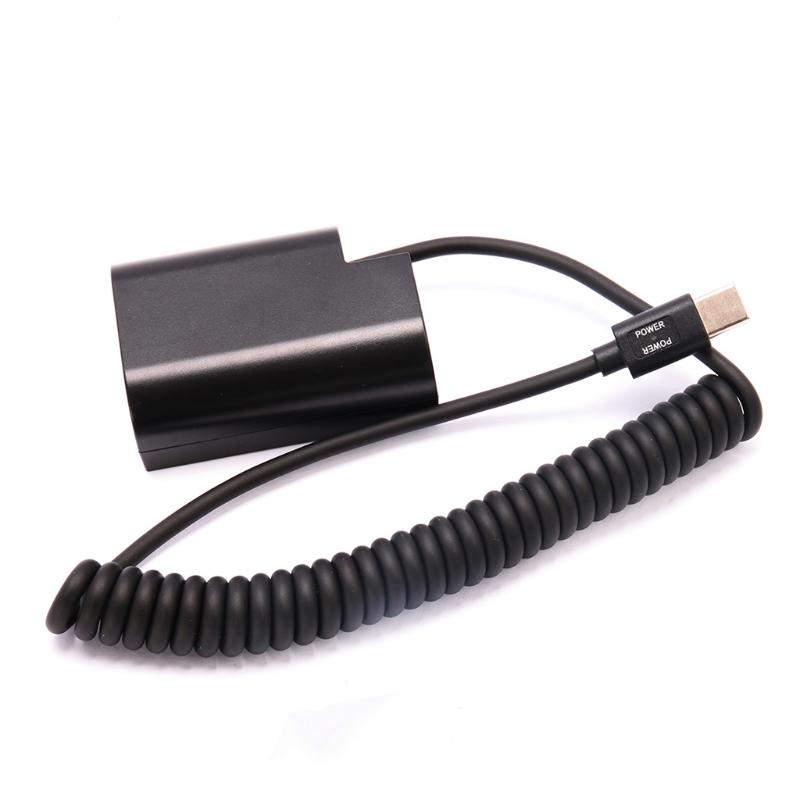 Decoded Battery Adapter with Cable Type C for Panasonic Gh3, Gh4, Gh5, Gh5s,Great Performance