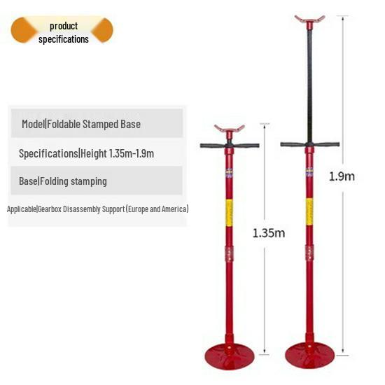 

Round Base Car Lift Support Stand for Engine & Chassis Safety Welded Base Lift Support