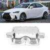 24mm 0.94in Stainless Steel Diesel Parking Heater Silencer for 25mm 0.98in Exhaust Pipe